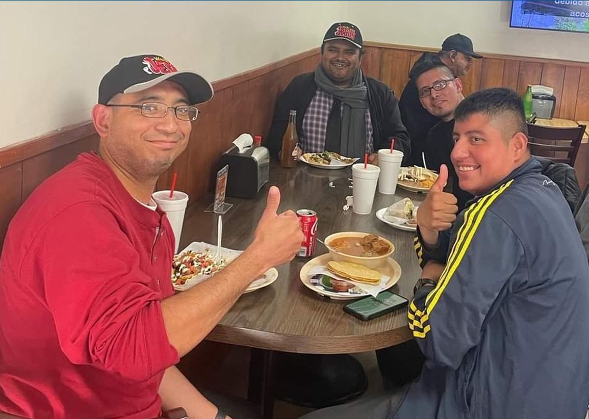 ESS team photo (restaurant)